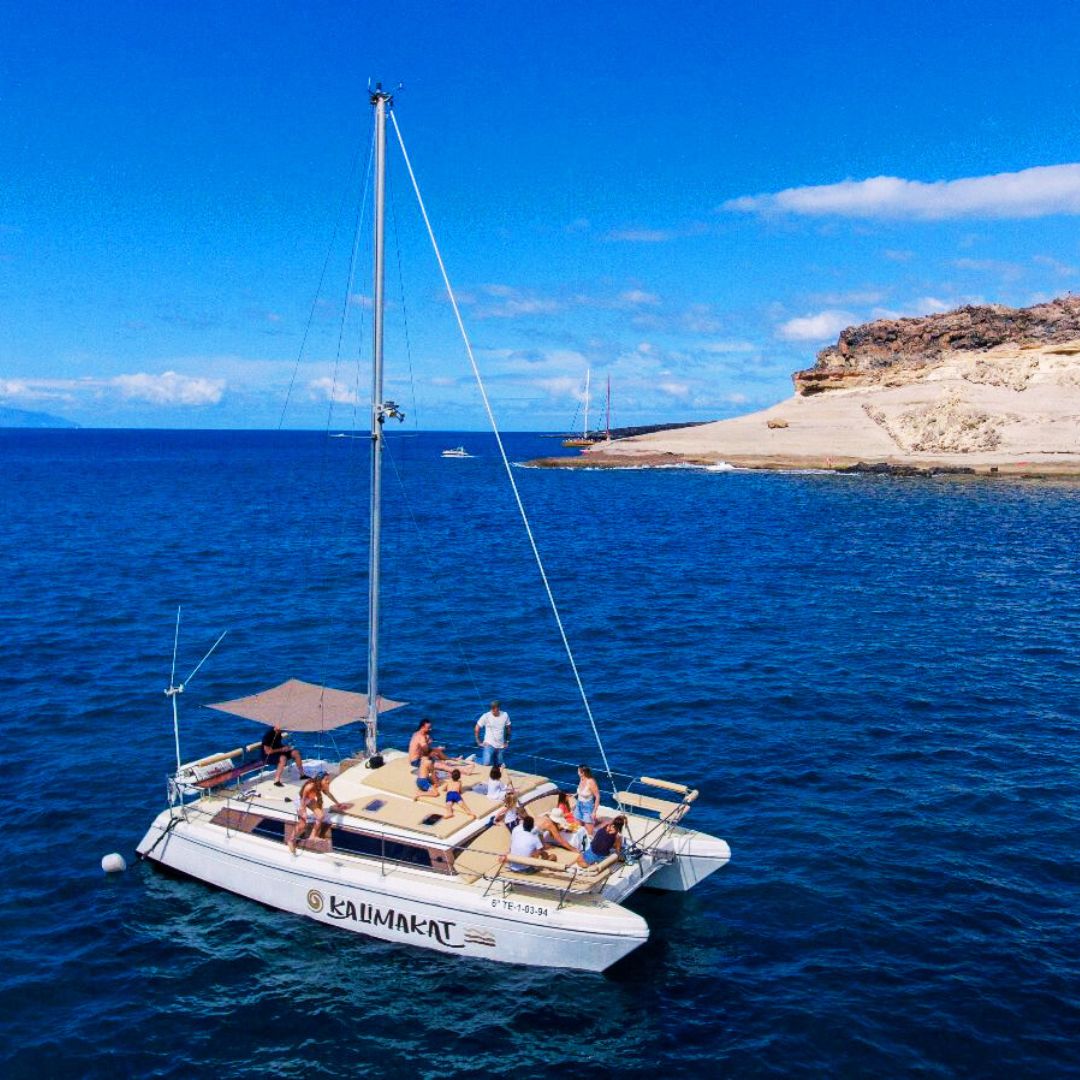 Kameralny rejs małym katamaranem na Teneryfie