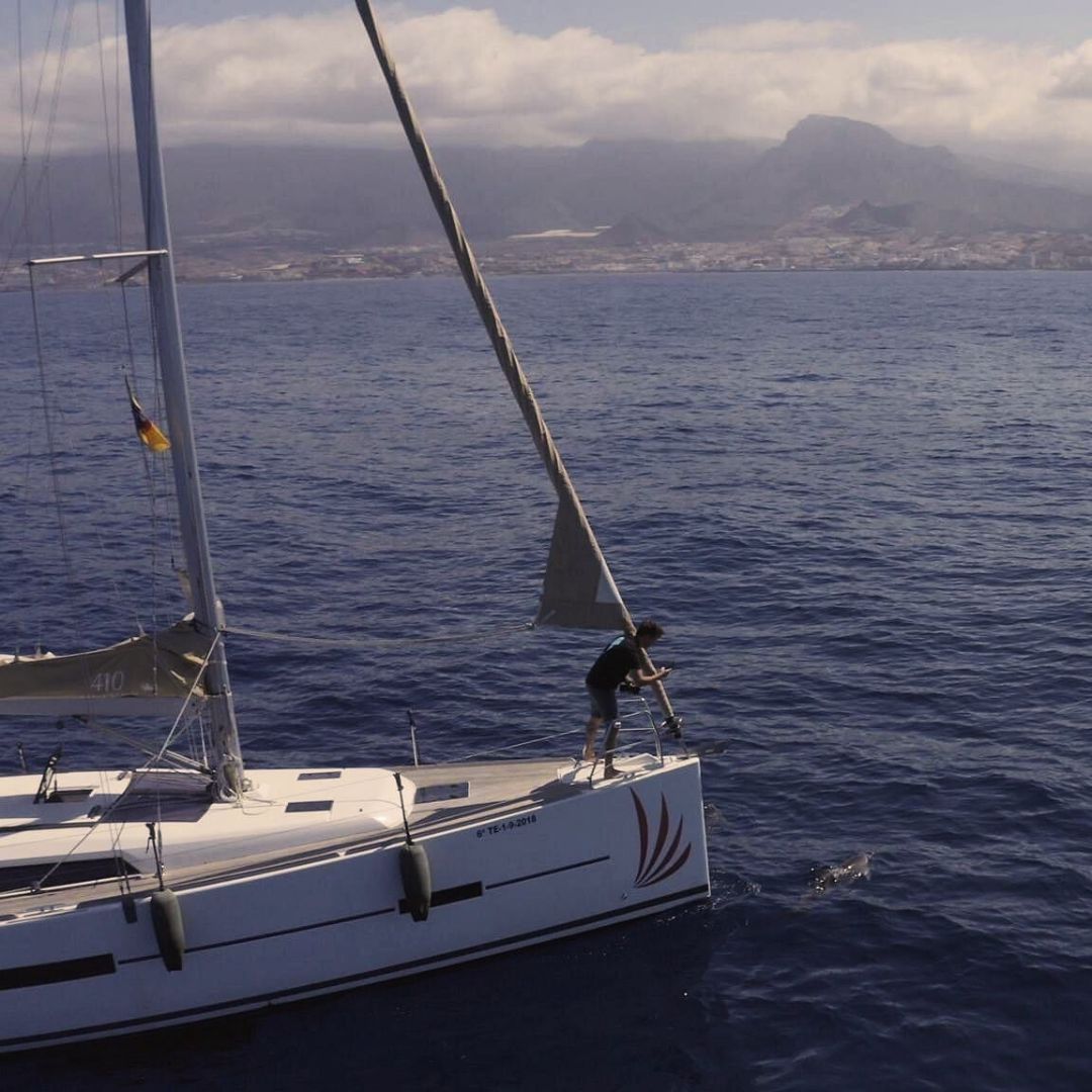 żaglówka na teneryfie