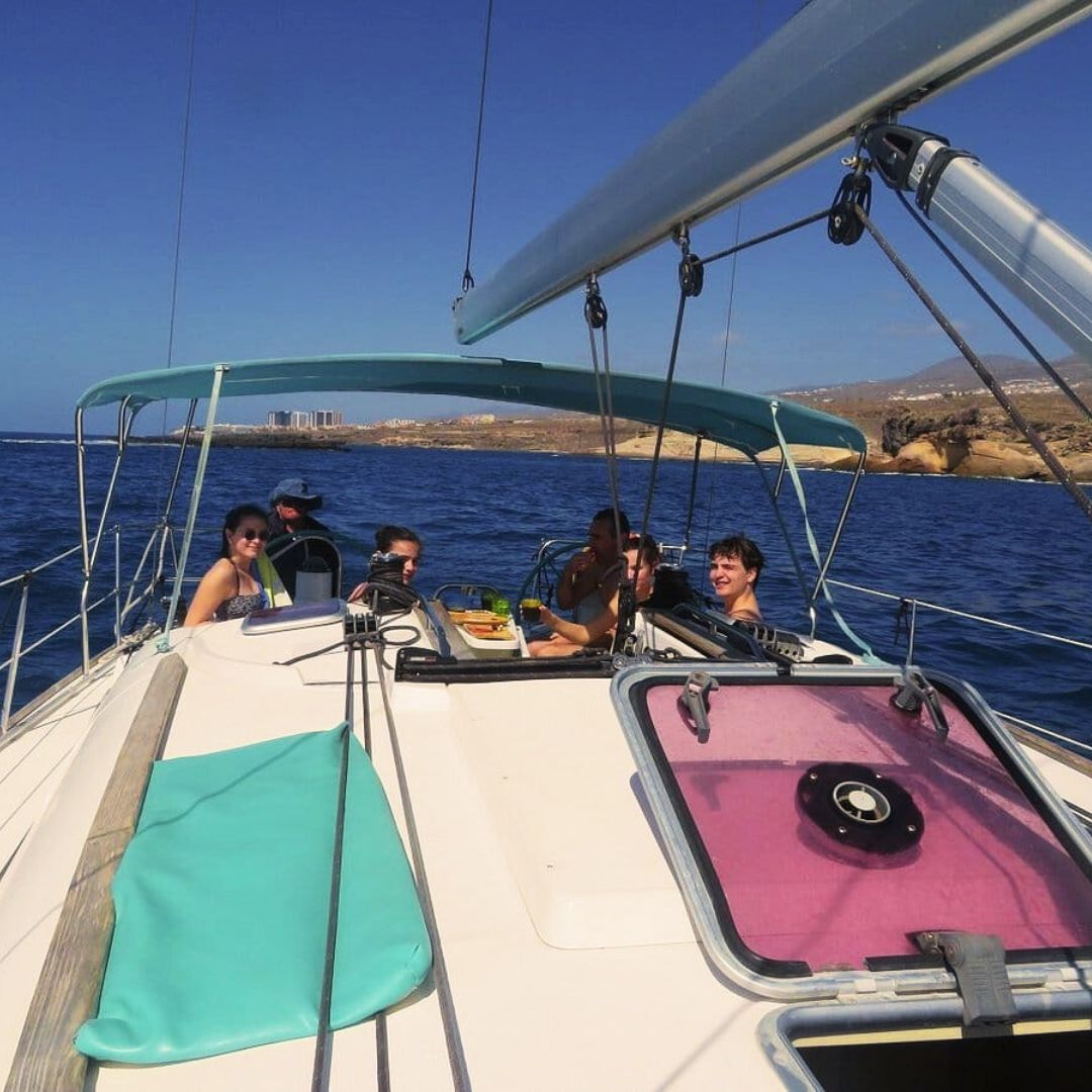 żaglówka na teneryfie