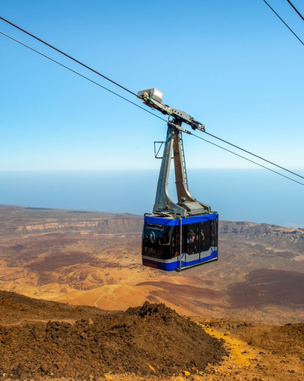 kolejka na wulkan teide