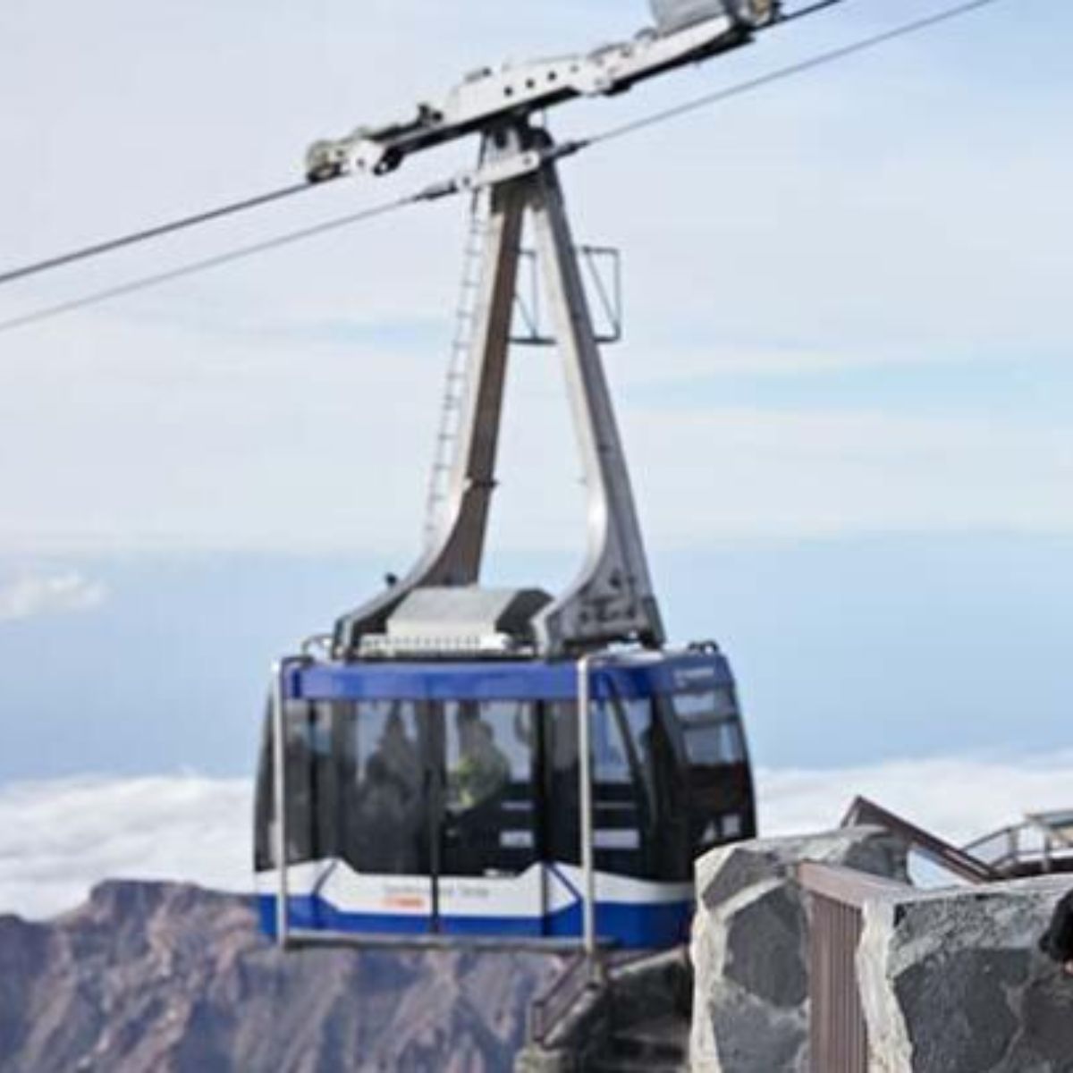 kolejka na wulkan teide