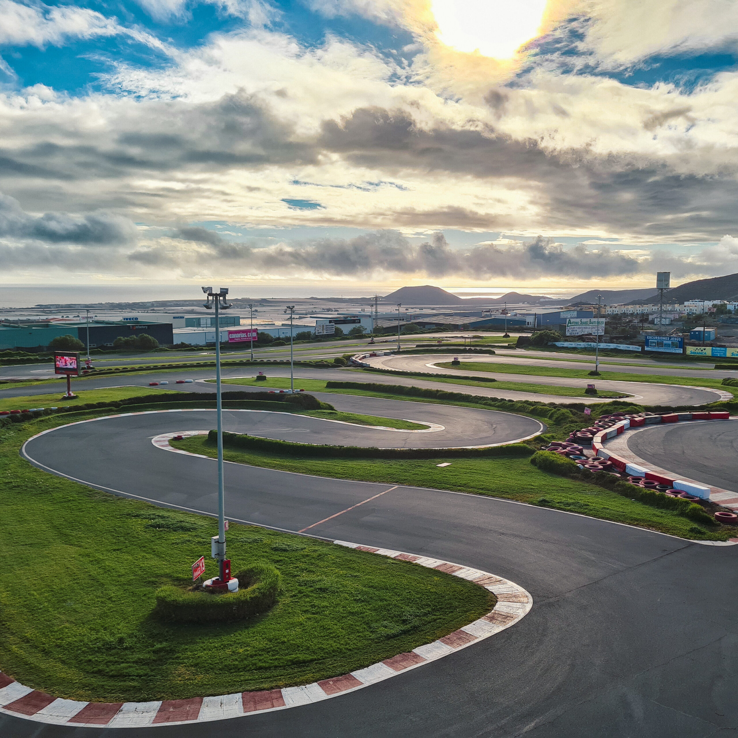 tor kartingowy na teneryfie