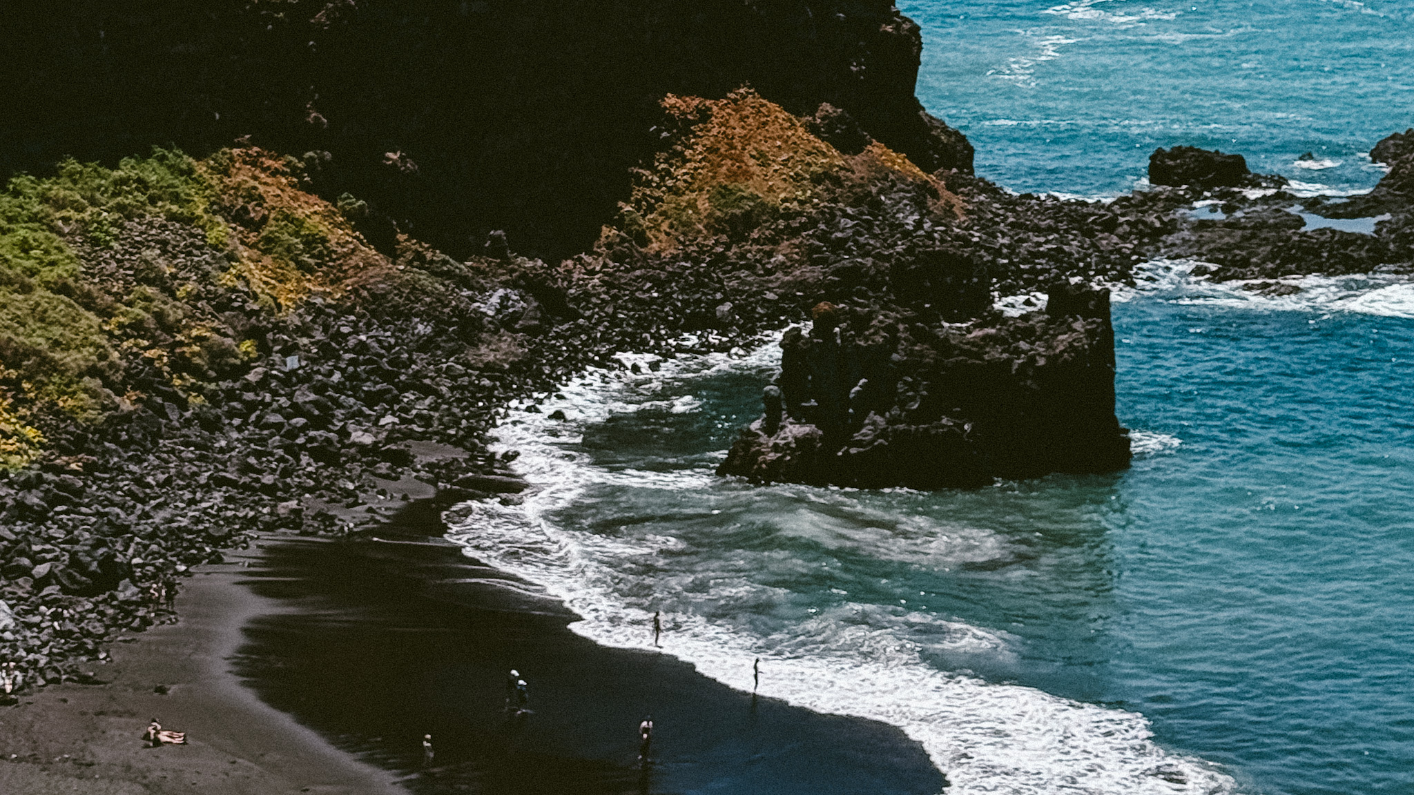 najpiękniejsza plaża na Teneryfie - playa de bollullo