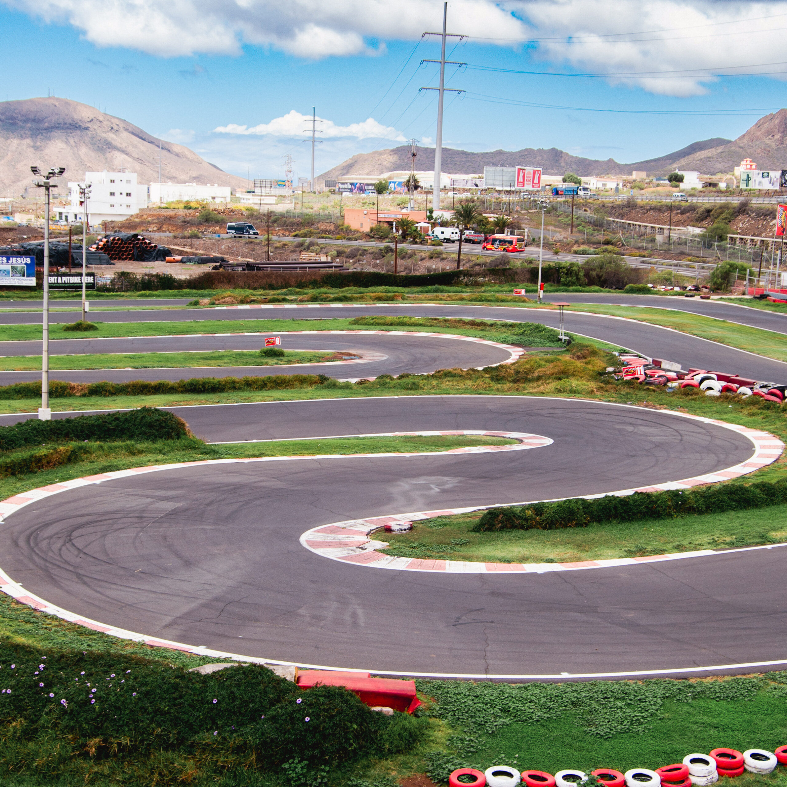 nawierzchnia toru kartingowego teneryfa
