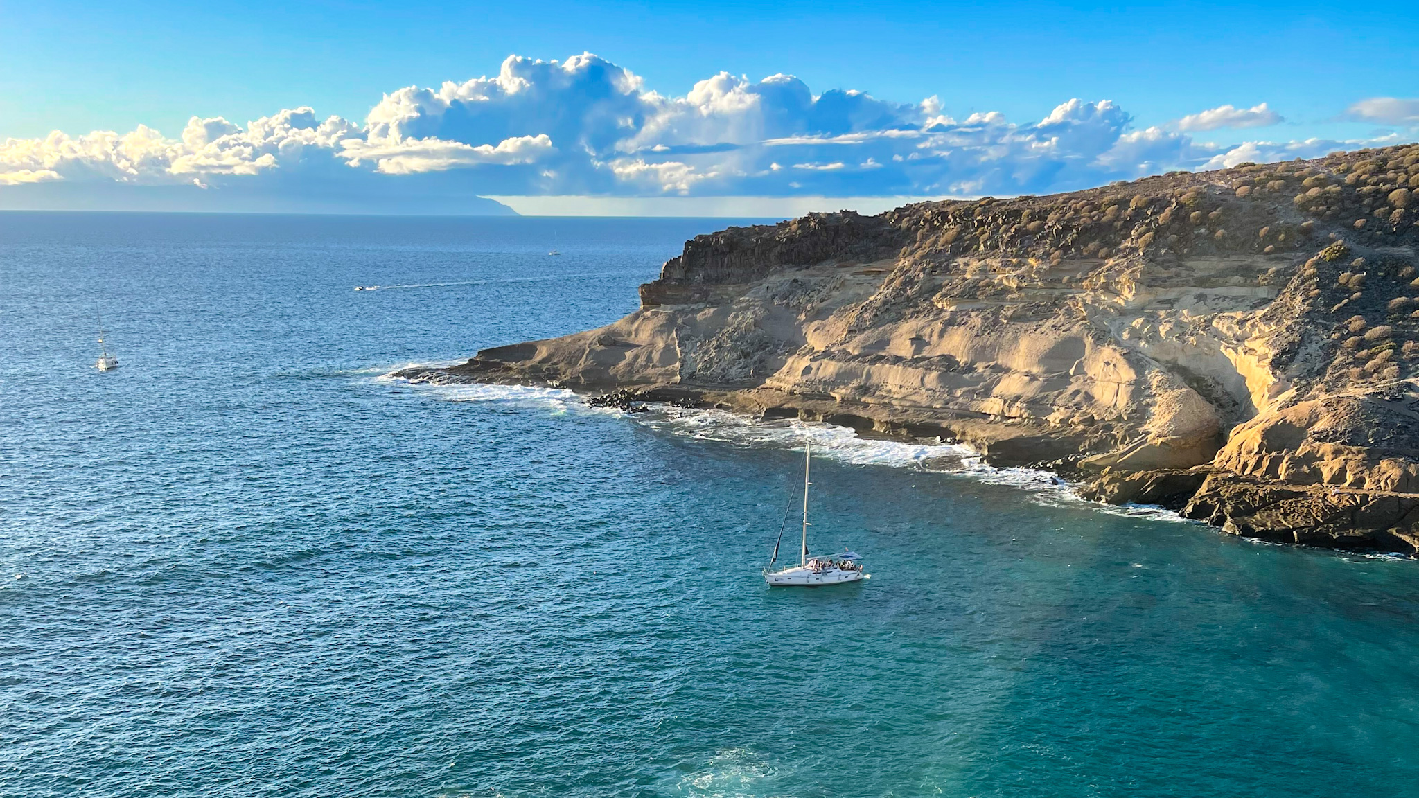 Teneryfa widok na zatokę la Caleta