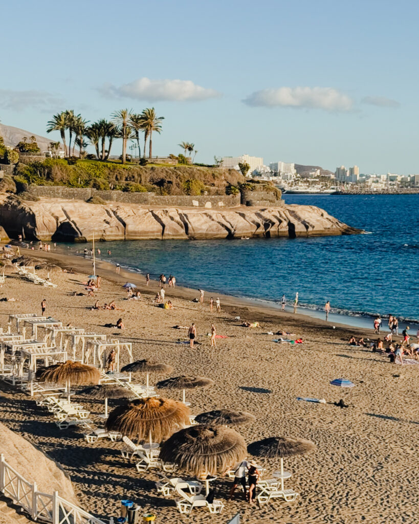 teneryfa plaża del duque