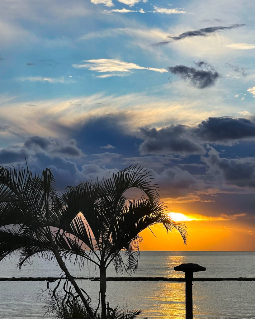 teneryfa zachód słońca