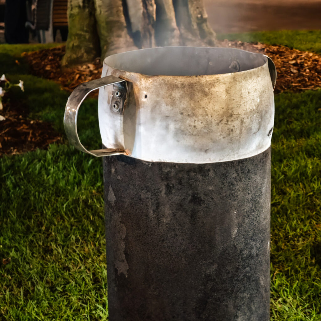 pieczenie kasztanów na teneryfie