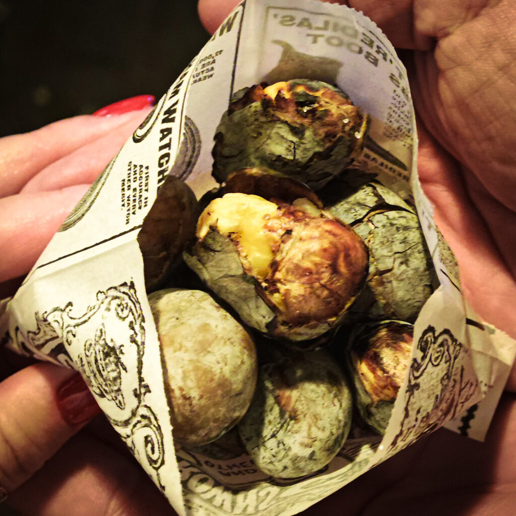 teneryfa jesień kasztany